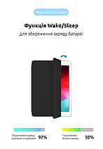 Чохол книжка TPU Armorstandart Smart для iPad mini 6 Black (ARM60278), фото 5