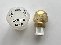 Форсунка Danfoss 0.85 Usgal/h 60° B (2.8 kg/h, 3.22 l/h)