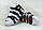 Шкіряні високі кросівки Nike Air More Uptempo Black White (Кросівки Найк Аптемпо чорно-білі 36-45) 39, фото 3