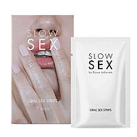 Смужки для орального сексу Bijoux Indiscrets SLOW SEX — Oral sex strips Feromon