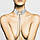 Украшение Bijoux Indiscrets Desir Metallique Collar - Silver, фото 3