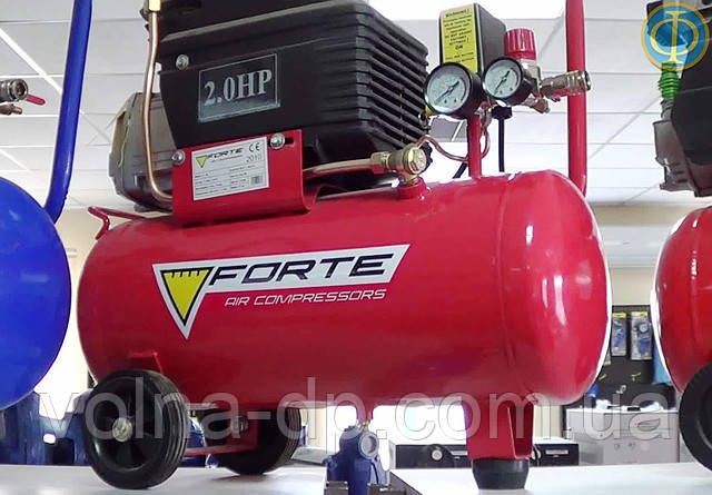 Компресор FORTE FL-24 (1.5 кВт, 200 л/мін, 24 літри)
