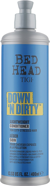Tigi Bed Head Down N ’Dirty Lightweight Conditioner Кондиционер-детокс для волос, 400 мл