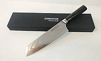 Нож поварской 20 см Damascus DK-HJ 6006 AUS-10 дамасская сталь 67 слоев