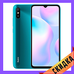 Xiaomi Redmi 9a 4/64GB Peacock Global Green Гарантія 1 Рік