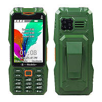 S-Mobile S999 green Гарантия 1 год | KNOPKA