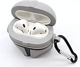 Чехол для наушников AirPods 1/2 STAR WARS сірий, фото 3