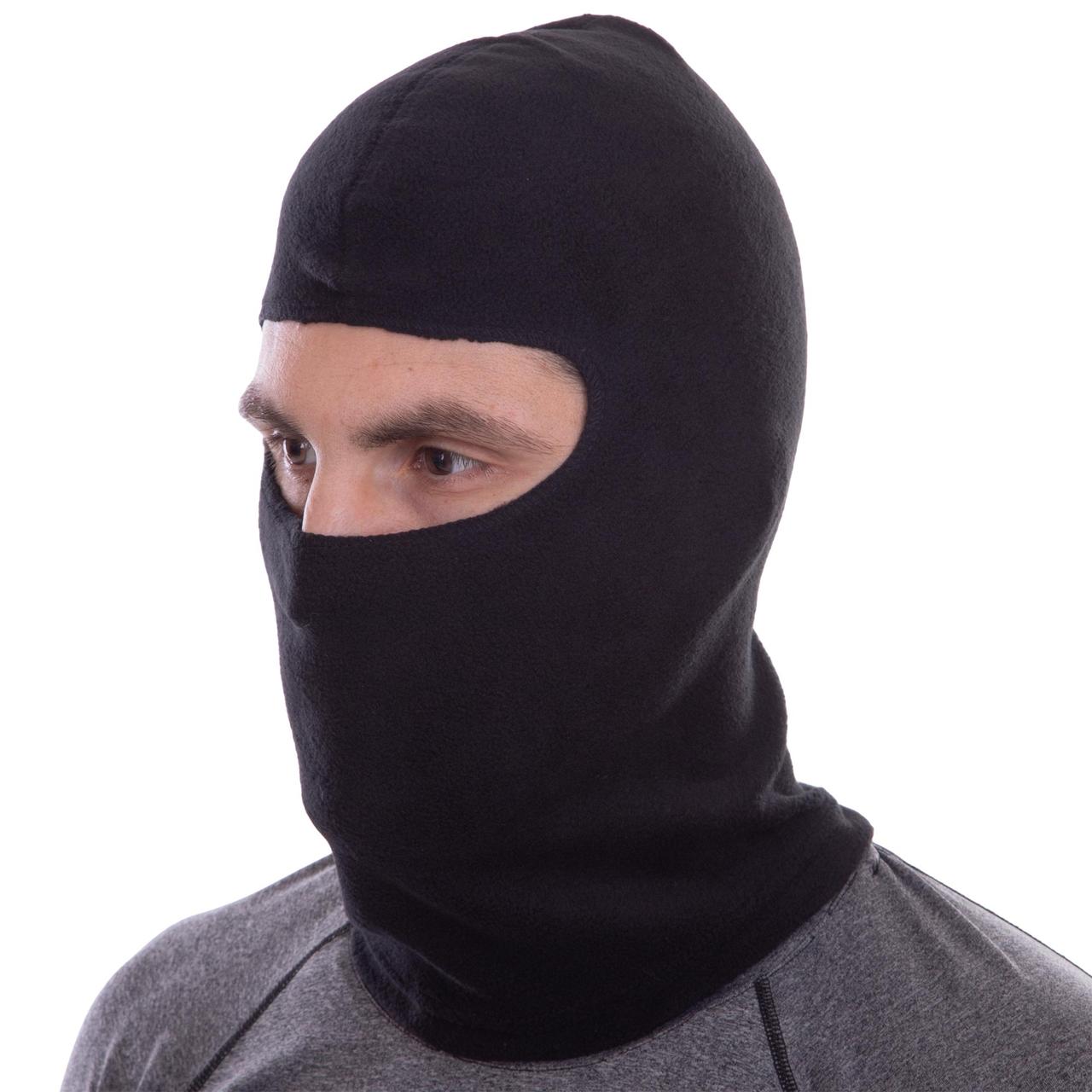 Підшоломник балаклава Полартек (Polartec) UR M-5799 (XL, Чорний)