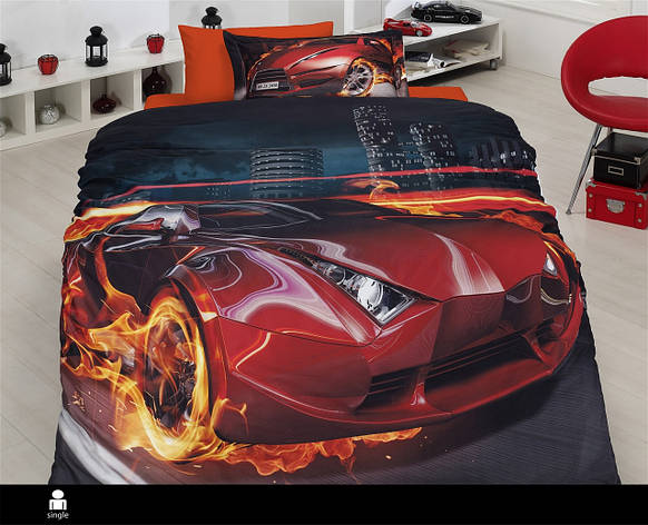 Постільна білизна підліток First Choice 3D Satin - Fever, фото 1