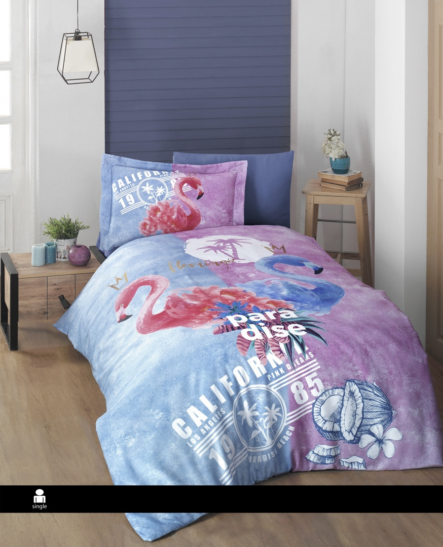 Постільна білизна підліток First Choice 3D Satin - Ruby