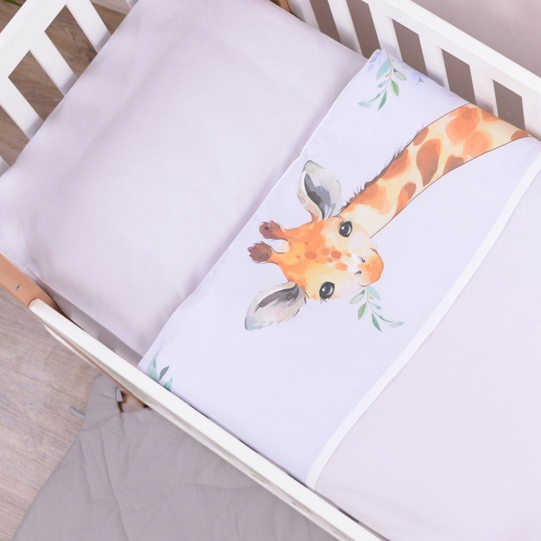 Постільний комплект Baby Veres Giraffe для ліжечка 120х60 см