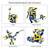 Конструктор робот Solar Robot 11 в 1 інтерактивна іграшка на сонячних батареях, фото 5