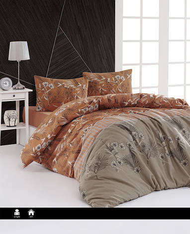 Постільна білизна First Choice Flanel — Burrell Caramel, фото 1