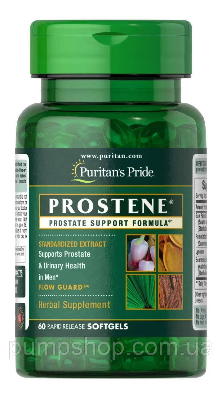 Вітаміни для підтримки простати Puritan's Pride Prostene Prostate Support Formula 60 капс.