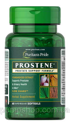 Вітаміни для підтримки простати Puritan's Pride Prostene Prostate Support Formula 60 капс., фото 2