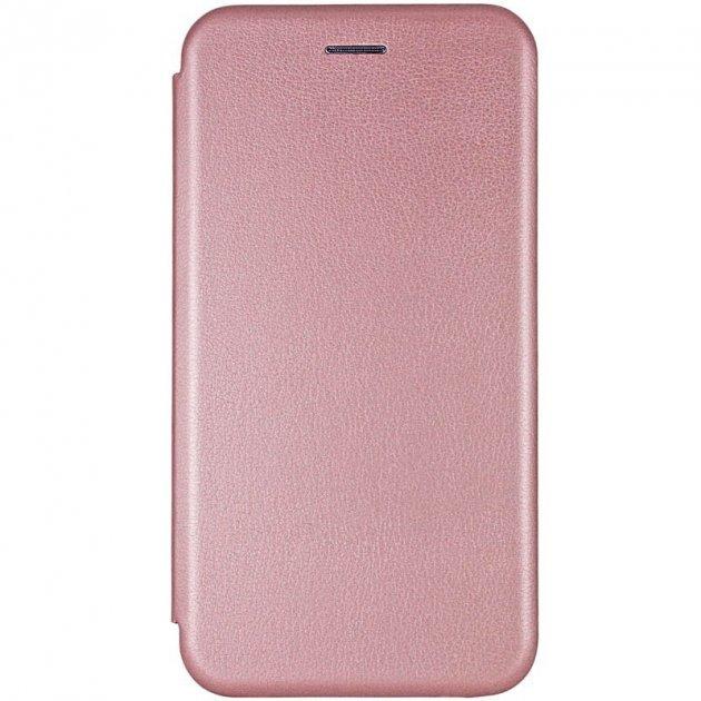Чохол книжка шкіряний Samsung J5 2017 (Рожеве золото), фото 1