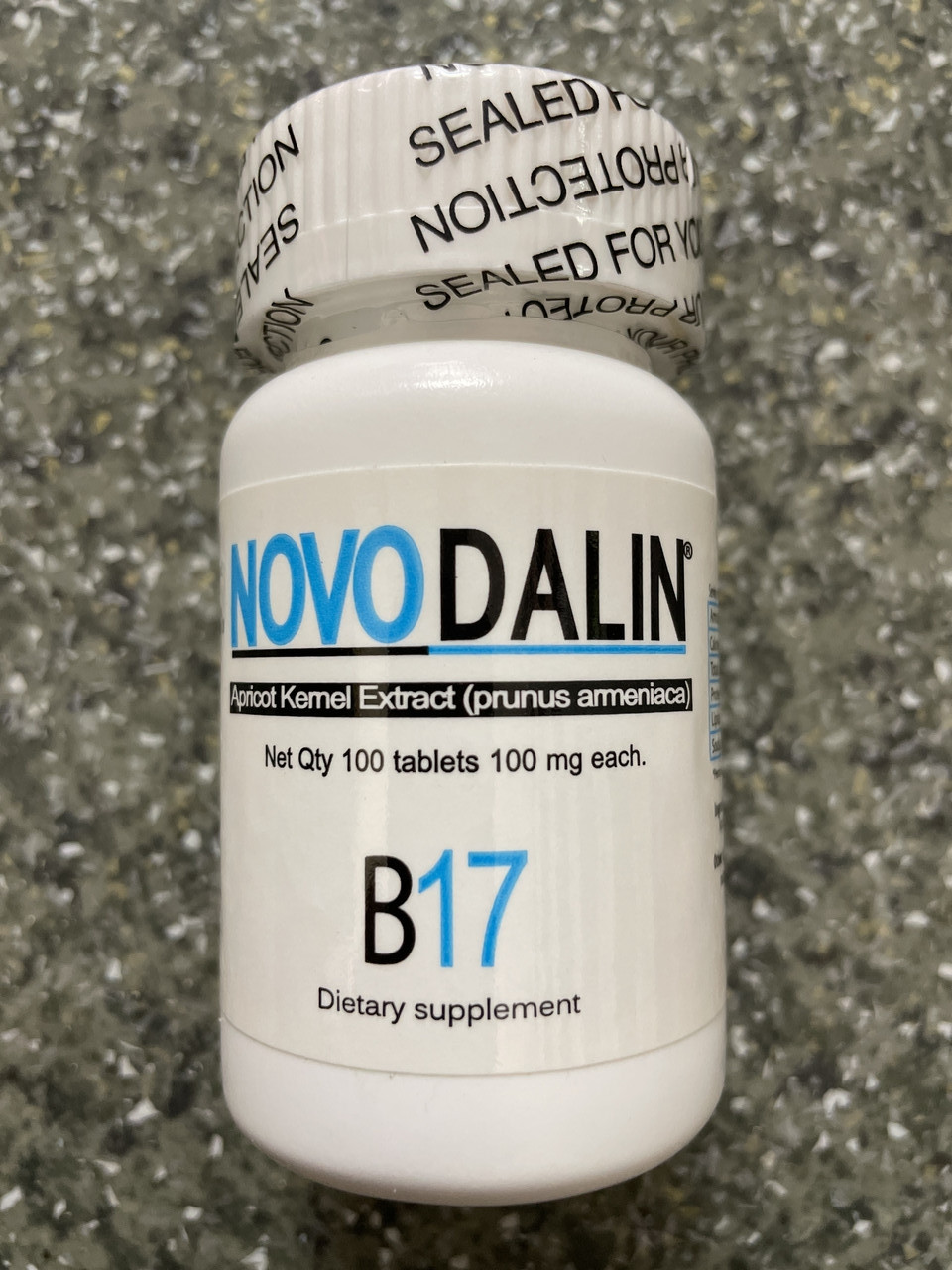 Вітамін B-17 NOVODALIN Amygdalin vitamin B-17 100 mg 100tabl