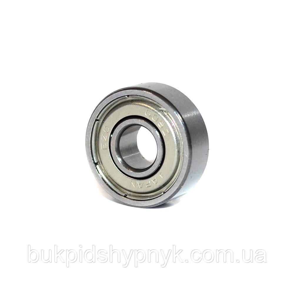 Підшипник кульковий EZO 605 ZZ (80015)(605-2Z)(605ZZ) (5x14x5), фото 1