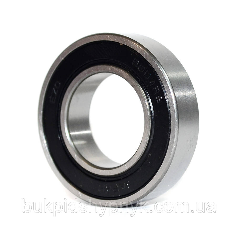 Підшипник кульковий EZO 6904 2RS (61904 2RS)(1000904) (20x37x9), фото 1