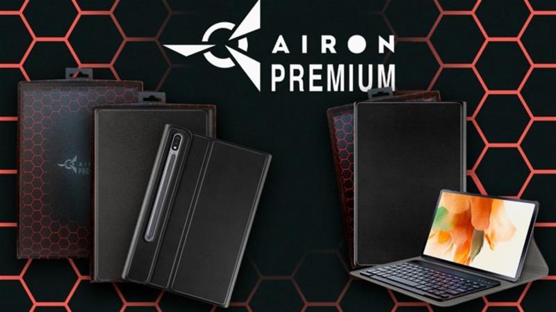 Чохол-клавіатура Airon Premium для Samsung Galaxy Tab S7 FE SM-T730/SM-T735 Black (4822352781074)