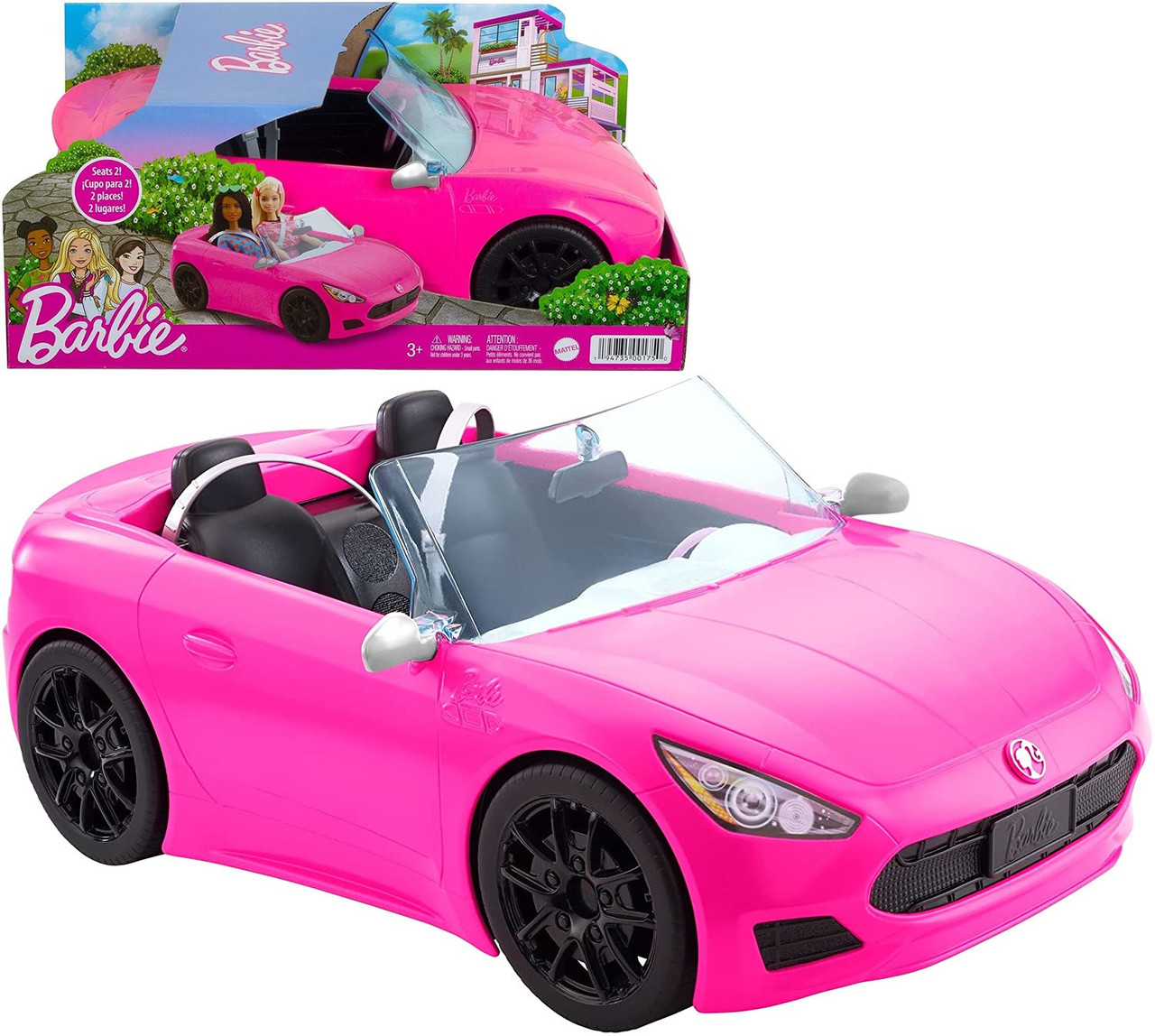 Barbie Convertible 2 Seater Vehicle Pink Car BIGL.UA 1573310310