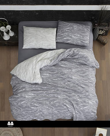 Постільна білизна First Choice Flanel — Larnell Grey, фото 1