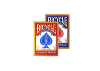 Настольная игра United States Playing Card Company Карты игральные Bicycle League Back Standard Index (red,