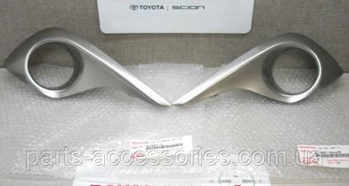 Toyota Highlander 2010-2013 Накладка протитуманної фари ліва права рамки решітка на туманки Нові Оригінал