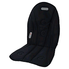Масажна вібраційна накидка на крісло автомобіля з підігрівом Massage JB-100D (12/220V) LY60 M