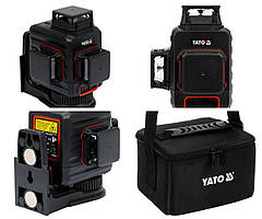 YATO YT-30436 Лазерний рівень YATO Ято 3D із зеленим променем