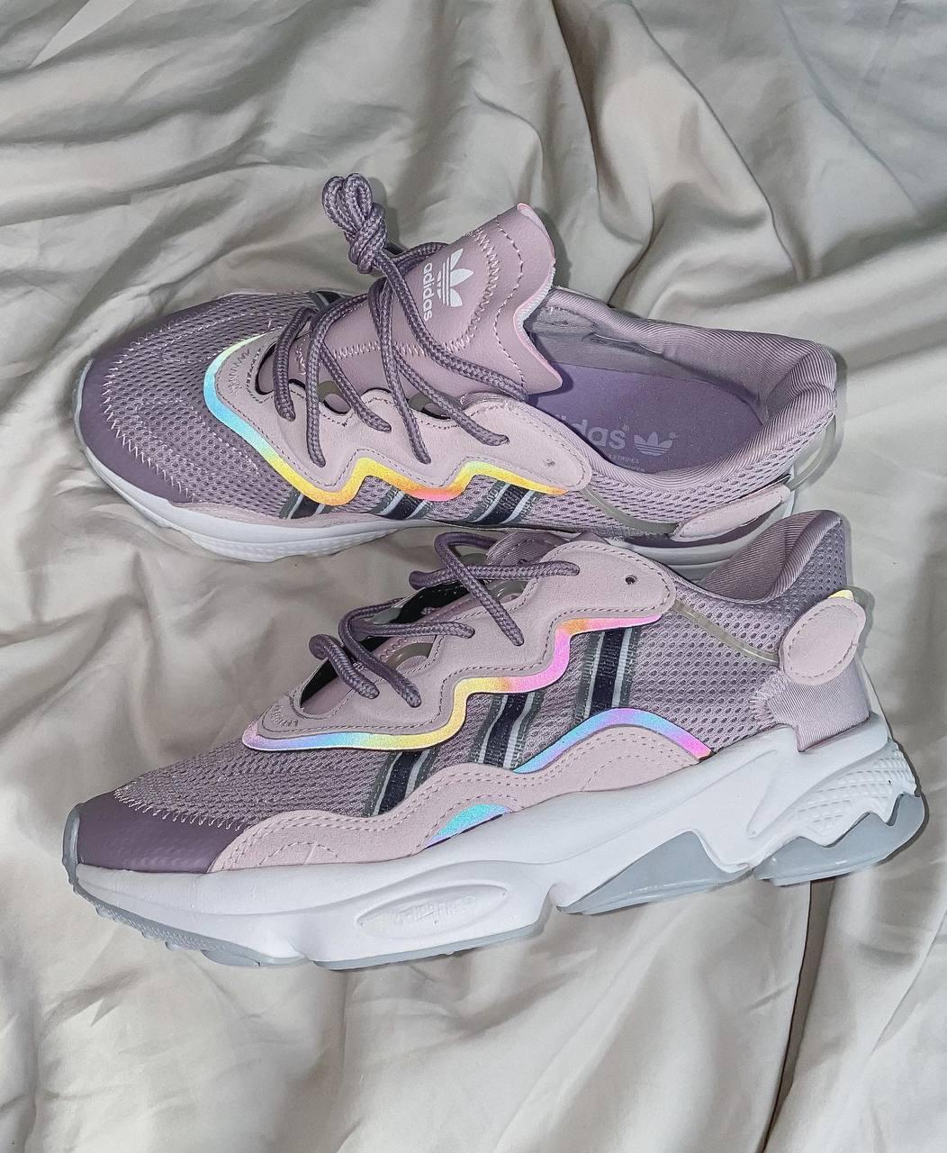 ozweego shoes purple