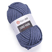 YarnArt CORD YARN (Корд Ярн) № 761 джинс (Пряжа хлопок шнур для сумок и рюкзаков, нитки для вязания)
