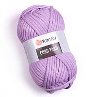 YarnArt CORD YARN (Корд Ярн) № 765 сирень (Пряжа хлопок шнур для сумок и рюкзаков, нитки для вязания)