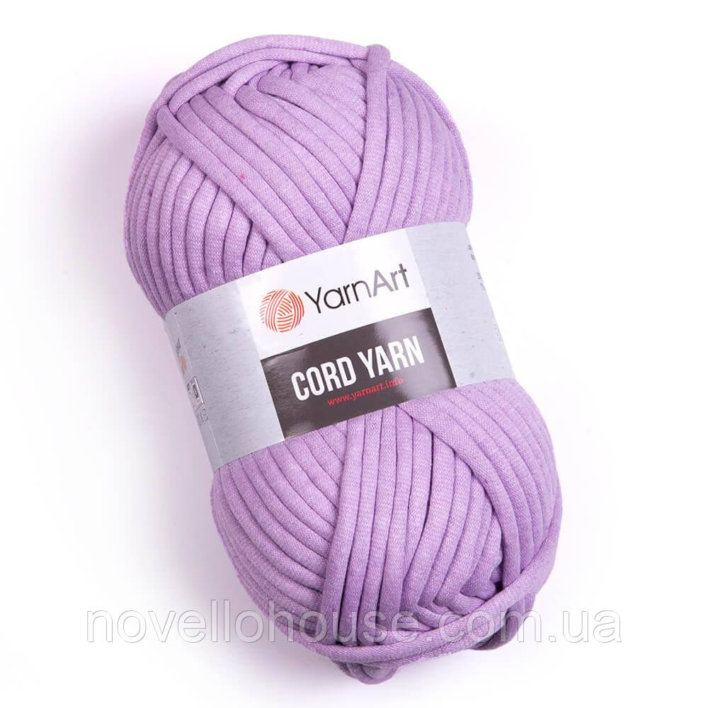 YarnArt CORD YARN (Корд Ярн) № 765 бузок (Пряжа бавовна з поліестером, нитки для в'язання)