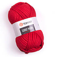 YarnArt CORD YARN (Корд Ярн) № 773 красный (Пряжа хлопок шнур для сумок и рюкзаков, нитки для вязания)