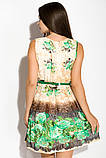 Ніжне жіноче плаття Time of Style 964K026 L Бежево-зелений, фото 5