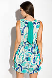 Повітряне жіноче плаття Time of Style 964K023 XS Бірюзово-синій, фото 4