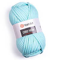 YarnArt CORD YARN (Корд Ярн) № 775 мята (Пряжа хлопок шнур для сумок и рюкзаков, нитки для вязания)