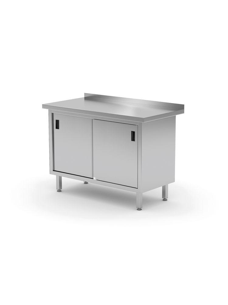 Стіл-тумба дверцята купе 1600x600x (H) 850 мм