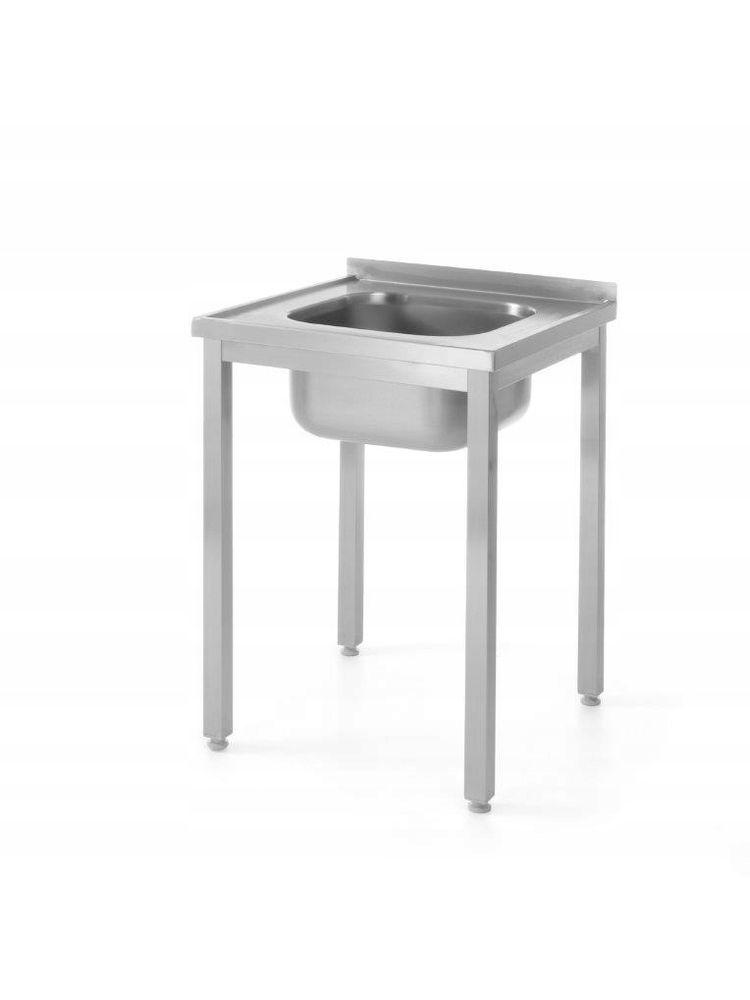 Стіл із ванною мийною для самостійного збирання 600x600x (H)850 мм