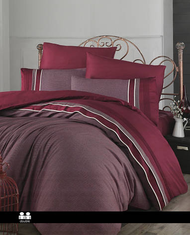 Постільна білизна First Choice Vip Moonlight Satin - İmaj Dark Red, фото 1