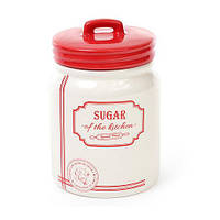 Банка керамическая для сыпучих продуктов "Sugar", 900мл, DM107-S