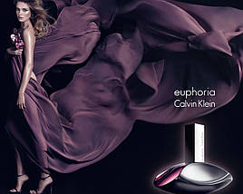 Calvin Klein Euphoria парфумована вода 100 ml. (Тестер Кельвін Кляйн Ейфорія), фото 3