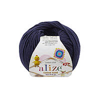 Alize COTTON GOLD HOBBY NEW (Коттон Голд Хобби) № 58 темно-синий (Пряжа хлопок, нитки для вязания)