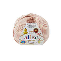 Alize COTTON GOLD HOBBY NEW (Котон Голд Хобі) № 161 пудра (Пряжа бавовна, нитки для в'язання)