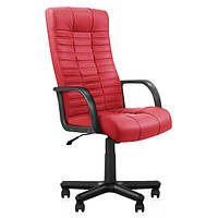 Офисное компьютерное кресло руководителя Атлант Atlant BX Tilt PM64 eco-90 красный экокожа Новый Стиль