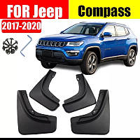 Бризковики для Jeep Compass 2017+ болотники бризговіки