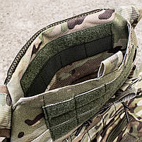 Плитоноска (Plate Carrier KARGO) Multicam з напашным подсумком, фото 11