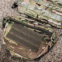 Плитоноска (Plate Carrier KARGO) Multicam з напашным подсумком, фото 7