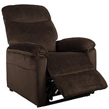 Крісло підйомне з одним мотором (коричневе) OSD-ERIN AD05-1LS, фото 3